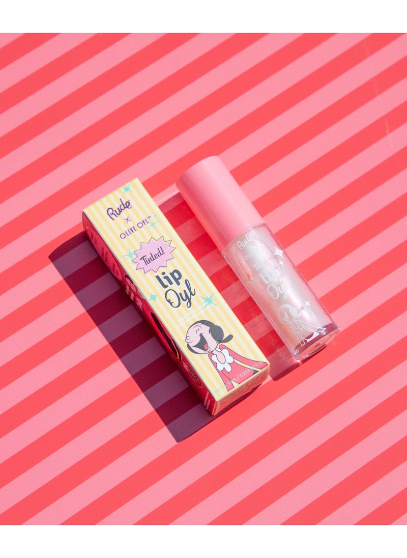 Rude Rude Olive Oyl Tinted Lip Oyl Unapologetic  - Image 3