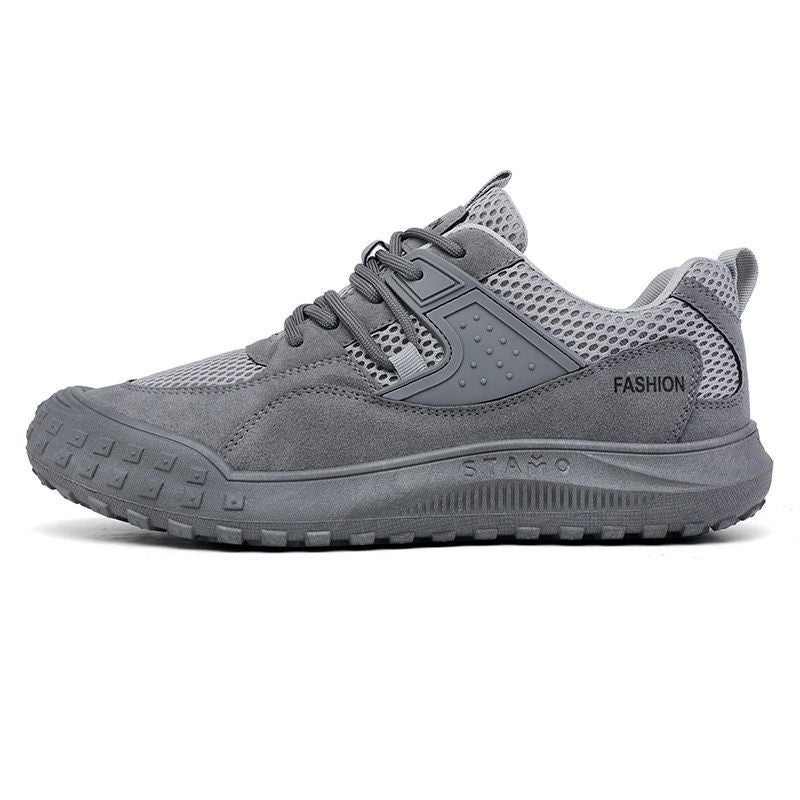Men's Breathable Mesh Low Top Sneakers - Image 5