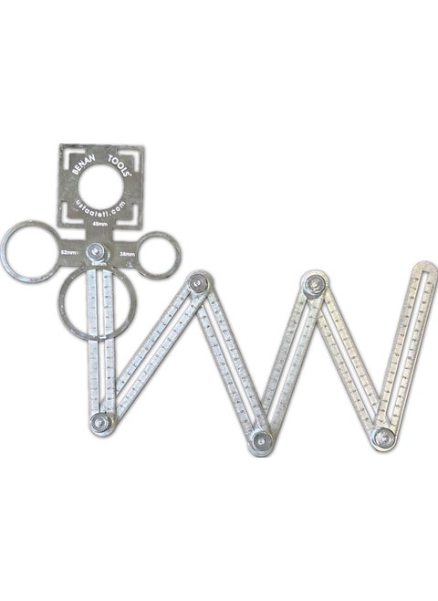 Tools Multifunctional Hole Template Ruler 110 Cm.