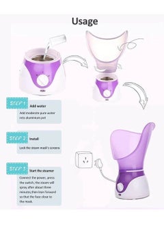Mi techo Mi Techo Portable Beauty Moisturizing Facial Steamer With LED Power Indicator And Steam Control  - Image 5