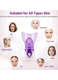 Mi techo Mi Techo Portable Beauty Moisturizing Facial Steamer With LED Power Indicator And Steam Control  - Image 3