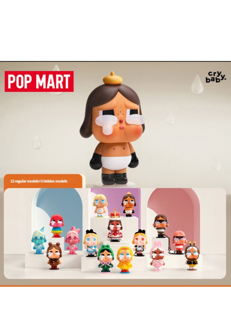 POPMART Crybaby Tears Factory Series Blind Box, Trendy Fashion Toy Gift - Exclusive Limited Edition Collectibles for All Ages,Single Box  - Image 1