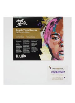 Mont Marte Double Thick Canvas Premium 20.3 x 20.3cm (8 x 8in)  - Image 1
