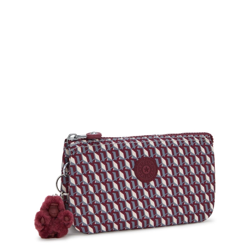 kipling Creativity L 3Dk Wine Large Purse - Image 5