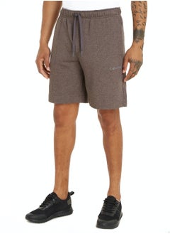 CALVIN KLEIN Men's Shorts - Knit Shorts - Sportswear - Cotton , Grey  - Image 1