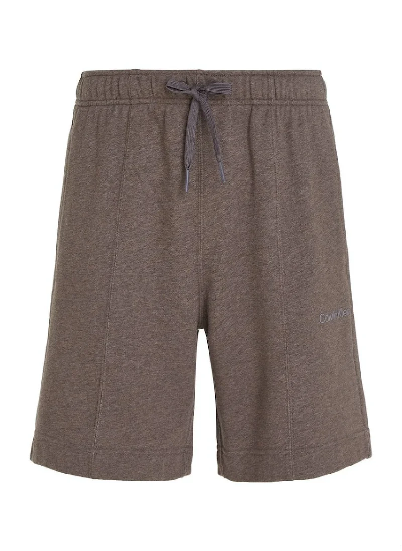 CALVIN KLEIN Calvin Klein Men's Shorts - Knit Shorts - Sportswear - Cotton , Grey