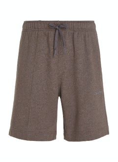CALVIN KLEIN Men's Shorts - Knit Shorts - Sportswear - Cotton , Grey  - Image 2