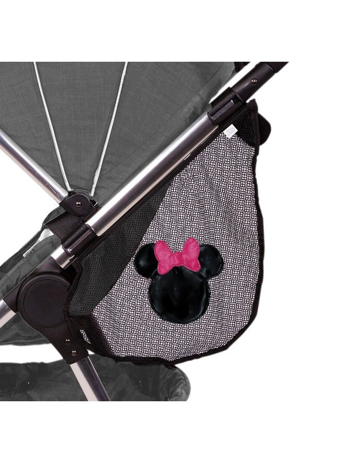 J.L. Childress J.L. Childress Disney Baby Side Sling Stroller Cargo Net, Stroller Organizer & Storage, Minnie Mouse  - Image 1