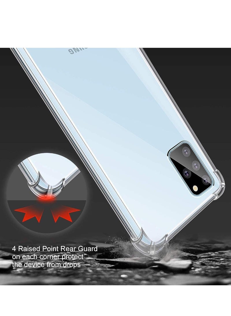 MUNTAQI Samsung Galaxy S20 Ultra Case Cover Protective Shock Absorption Bumper soft Transparent Case (Clear) - Image 4