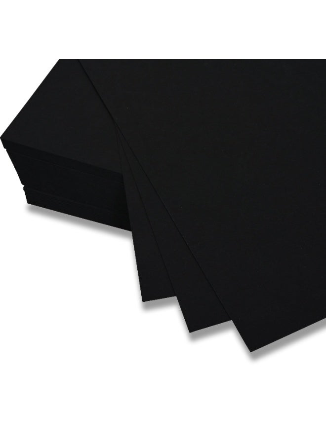 FIS German Black Binding Sheet, A3 Size(297x420mm), 320 GSM Thick, Color Black, Packet of 50 Sheets-FSBD320A3BKN - Image 2