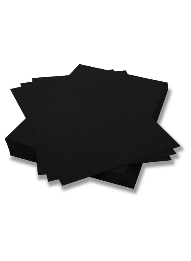 FIS German Black Binding Sheet, A3 Size(297x420mm), 320 GSM Thick, Color Black, Packet of 50 Sheets-FSBD320A3BKN - Image 4