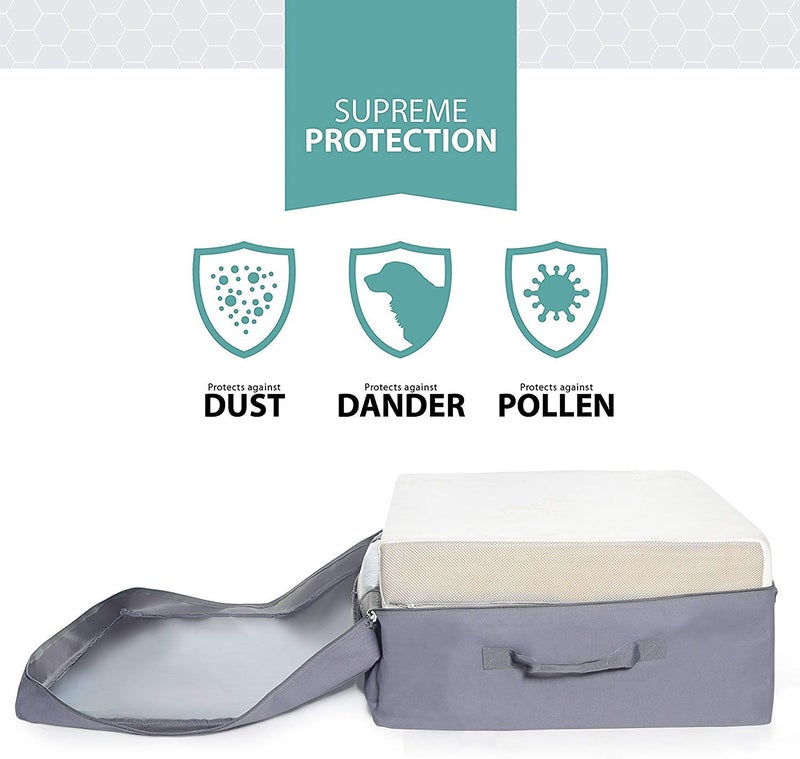 Milliard Carry Case for The Tri-Folding Mattress Twin (75"" x 38"" x 4"") (Mattress NOT Included) - Image 5