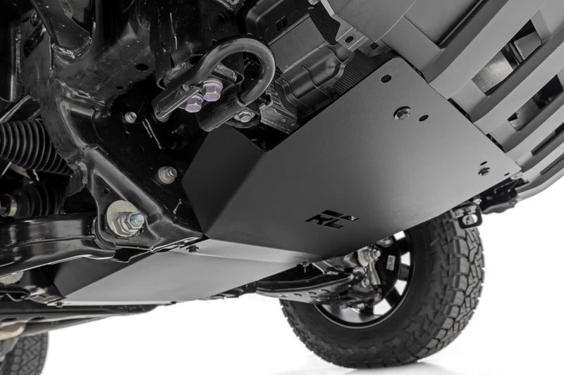 Rough Country Front Skid Plate Kit for Toyota Tacoma 4WD 20242025 Skid Differential Plates Easy Bolton Install