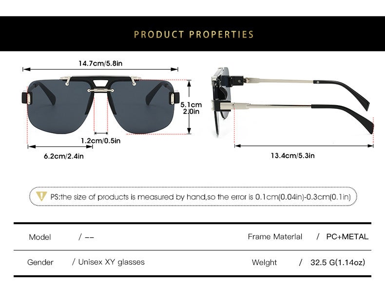 Sunglasses UV Protection Fashion 7019 - Image 5