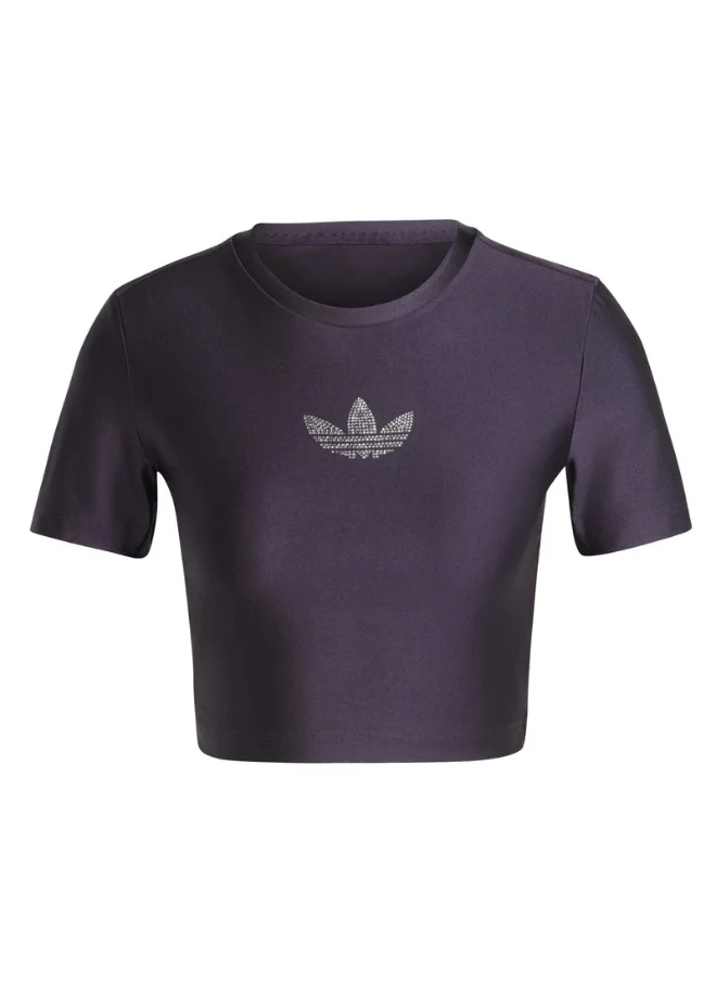 Adidas adidas BLING TEE Purple Originals Women T-SHIRTS