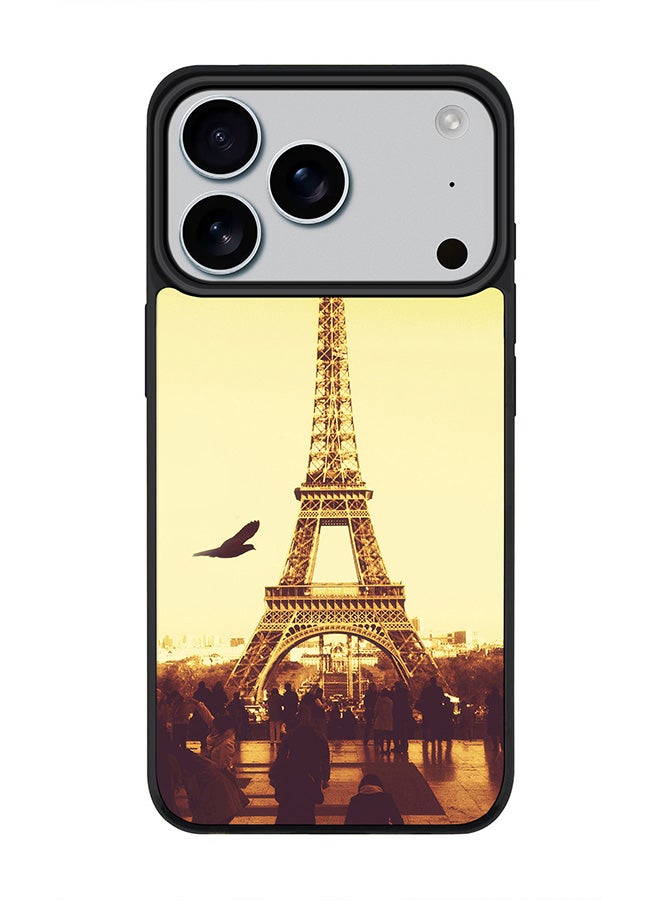 Stylizedd iPhone 17 Pro Case, [Compatible with MagSafe] Slim Magnetic cover Phone Case iPhone 17 Pro -Paris - Eiffel Tower - Image 1
