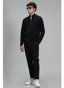 Lufian Amir Men's Cardigan Navy Blue  - Image 2