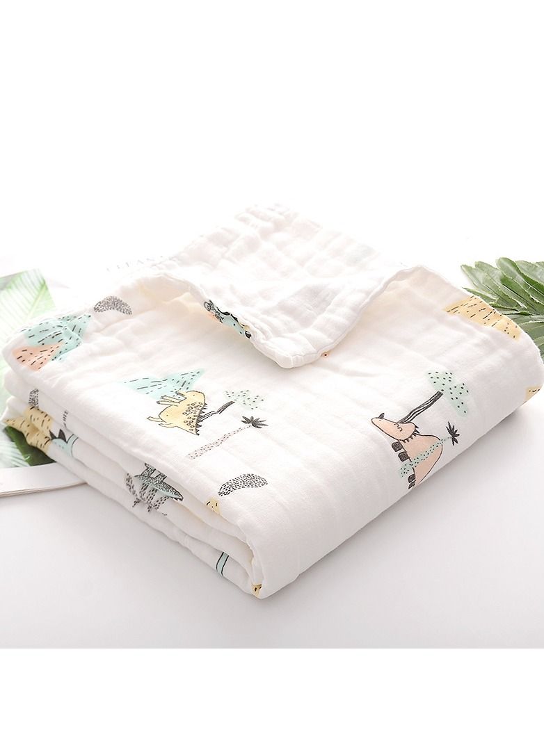 Pure Cotton Cartoon Printed Bath Towels
