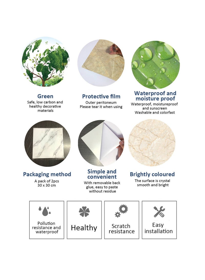 Waterproof PVC Floor Tiles 10 pcs Custom 3D Self Adhesive - Image 5