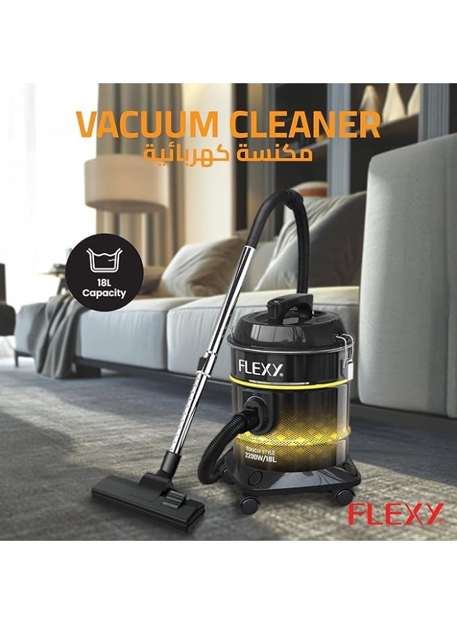 Flexy Turbo Power Vacuum Cleaner – 2300W, 18L Capacity - Image 4
