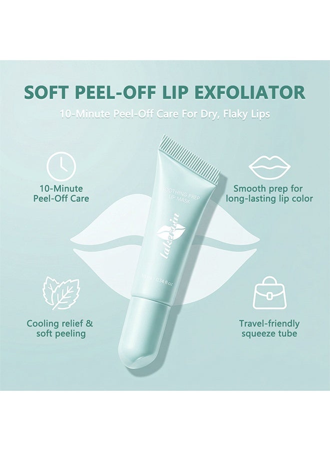 lakerain Soothing Prep Lip Mask, Hydrating Overnight Lip Treatment for Dry Chapped Lips, Moisturizing & Softening Lip Balm Primer 10ml - Image 3