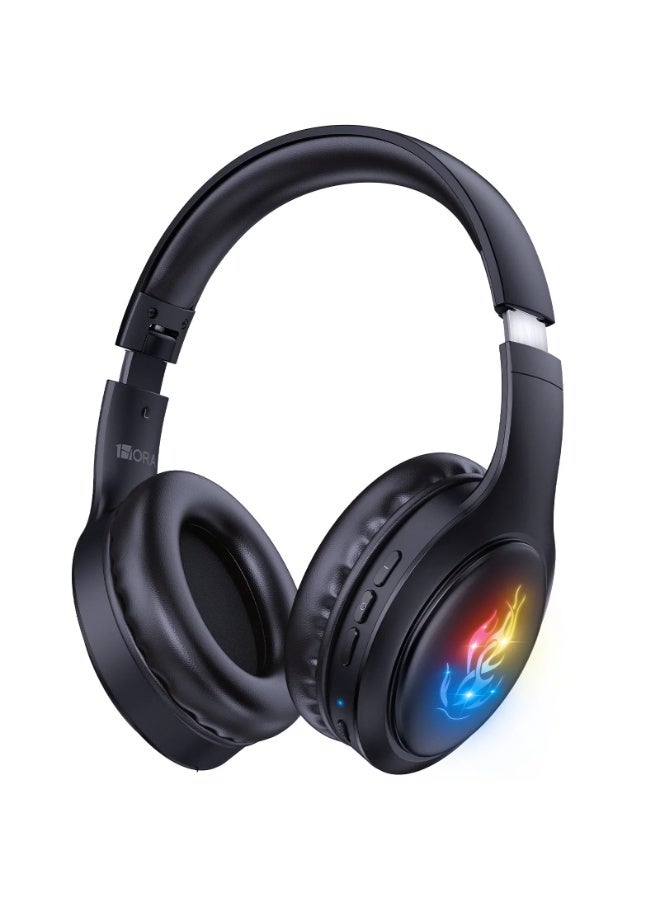 1HORA Wireless Headset - AUT202 - Black - Image 1