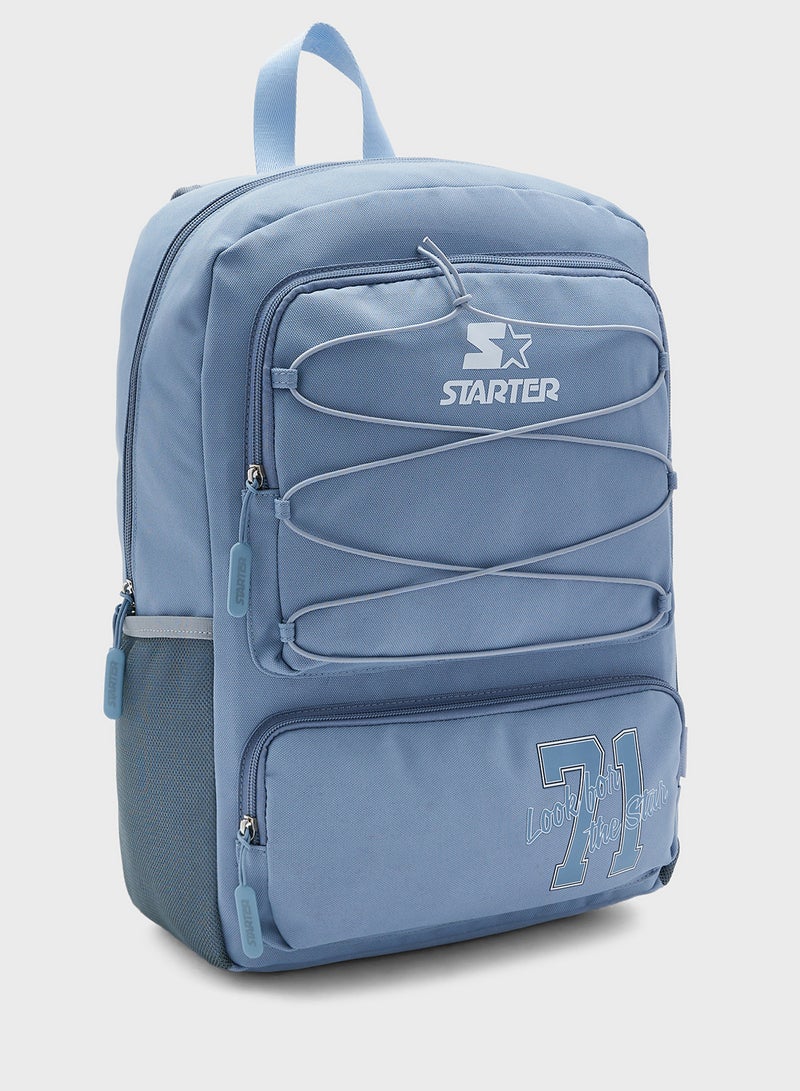 STARTER Starter Printed Zip Over  Backpack  - Image 3