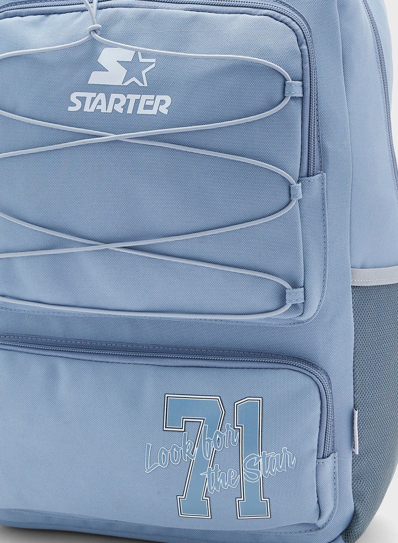 STARTER Starter Printed Zip Over  Backpack  - Image 4