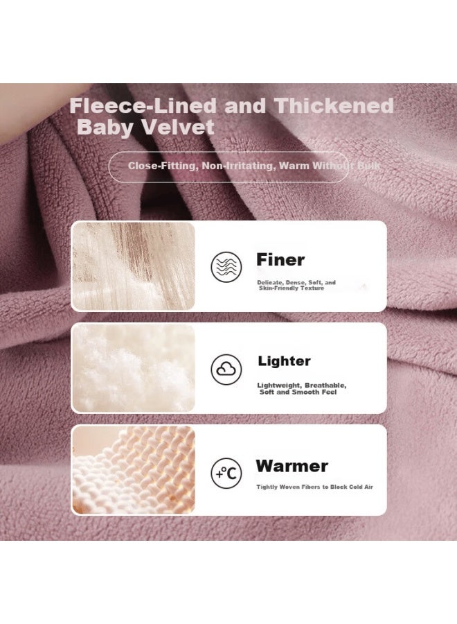 LANG SHA Langsha Women's Half Turtleneck Fleece-lined Base Shirt  Autumn Winter New Premium Slim Fit Woolen Top - Image 2