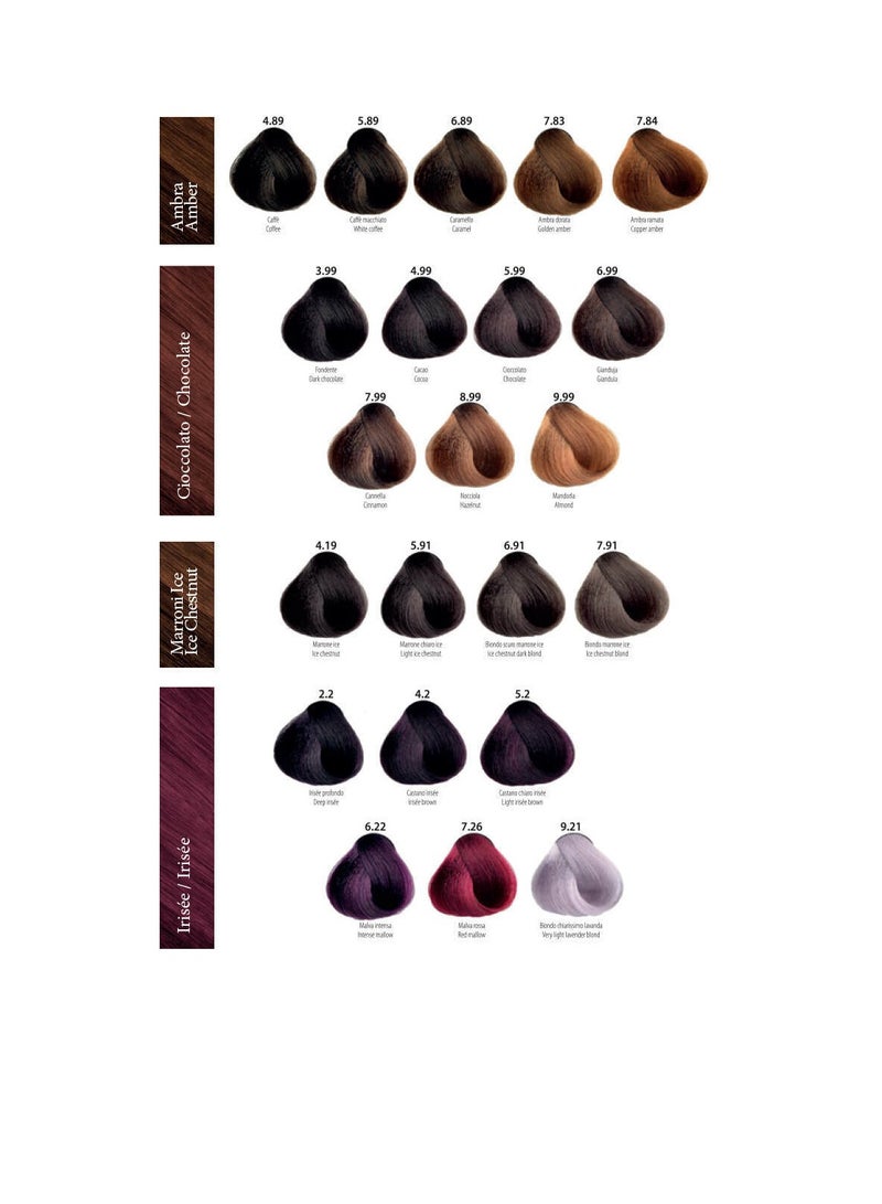 MAXIMA PROFESSIONAL Professional Hair Dye Cream 6.1 With Keratin and Ceramides Dark Ash Blonde Color 100 ml - Image 3