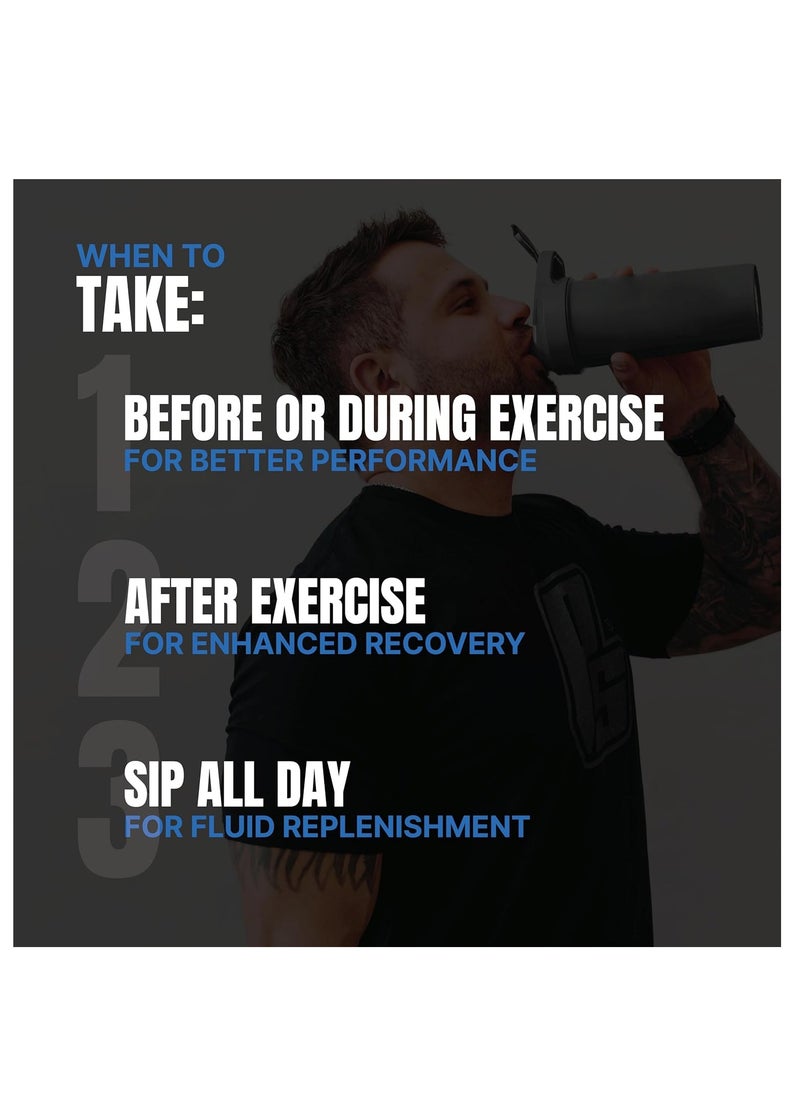 ProSupps - PROSUPPS Hydro BCAA Plus Essentials 30 Serving Blue Raspberry - Image 1