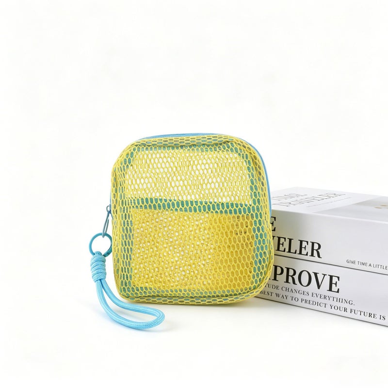 Breathable Mesh Cosmetic Bag, Portable Makeup Organizer Pouch - Image 5