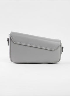 Haute Sauce The Asymmetric Link Shoulder Bag - Ash Grey  - Image 5
