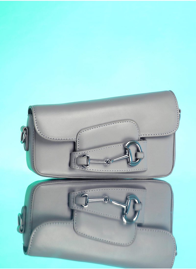 The Asymmetric Link Shoulder Bag - Ash Grey - pzsku/Z050723F0B6104DE5C7E1Z/45/_/1741336334/62df9d8b-1c41-49bf-9d0b-54f744d45cb7