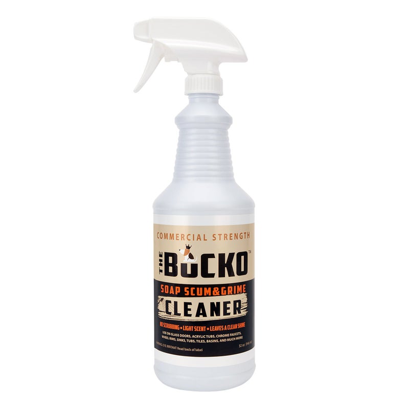 The Bucko Soap Scum and Grime Cleaner 32oz Sprayer