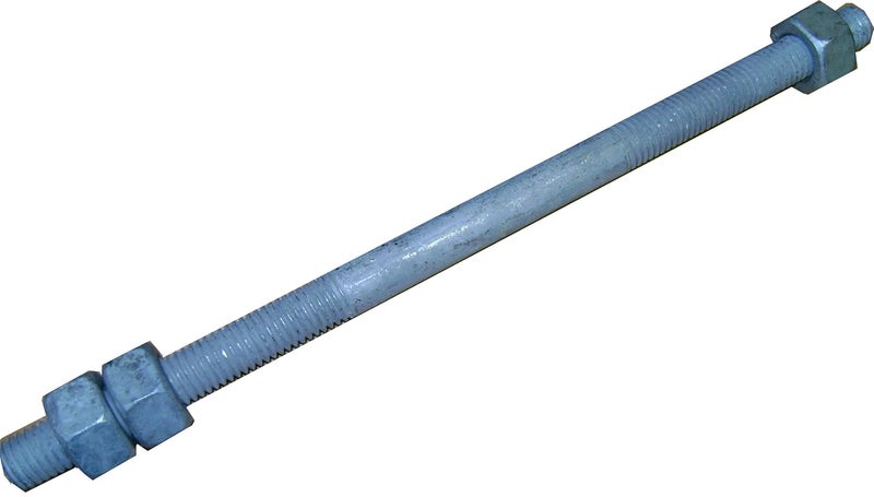 260145G Base Bolt - 5/8" x 12" Bolt for 25G Self Supporting Tower Bases