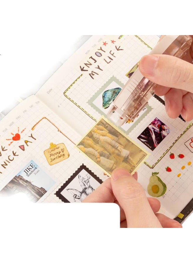 M.G Chenguang (M&G) Stationery Dot Double-Sided Tape 60M, Extended Two-Color Dotted Glue, Back-To Supplies, Morandi 5-Pack Ajd74731 - Image 1