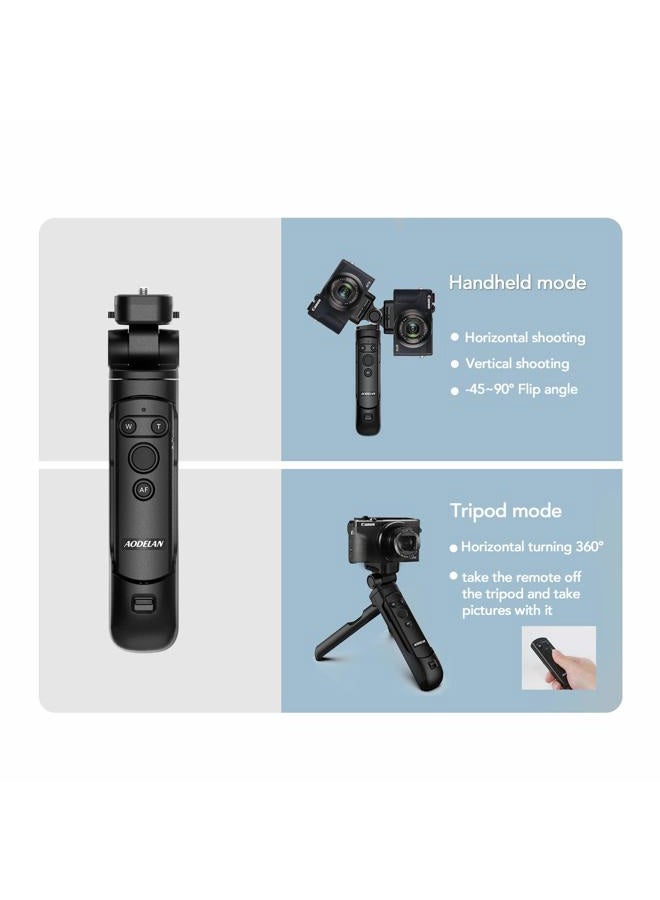 AODELAN جهاز تحكم عن بُعد للكاميرا مع حامل ثلاثي القوائم للكاميرات Canon EOS RP, EOS R, R5, R6, M50, M50 II, 6D Mark II, 77D, 850D, 800D, 200D, 250D, EOS Rebel SL2, T7i, T8i, 90D, EOS M6 Mark II - Image 4