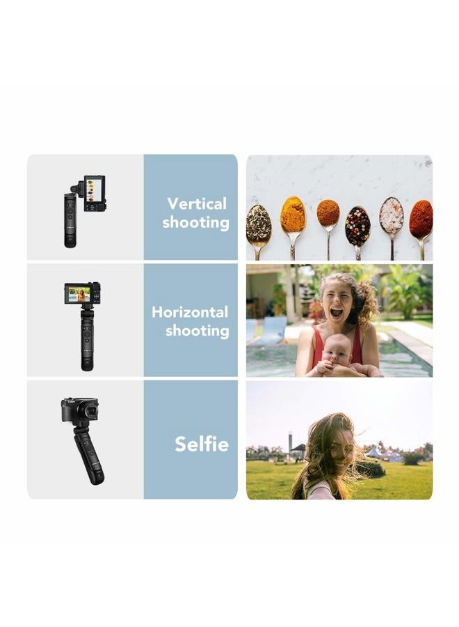 AODELAN جهاز تحكم عن بُعد للكاميرا مع حامل ثلاثي القوائم للكاميرات Canon EOS RP, EOS R, R5, R6, M50, M50 II, 6D Mark II, 77D, 850D, 800D, 200D, 250D, EOS Rebel SL2, T7i, T8i, 90D, EOS M6 Mark II - Image 3