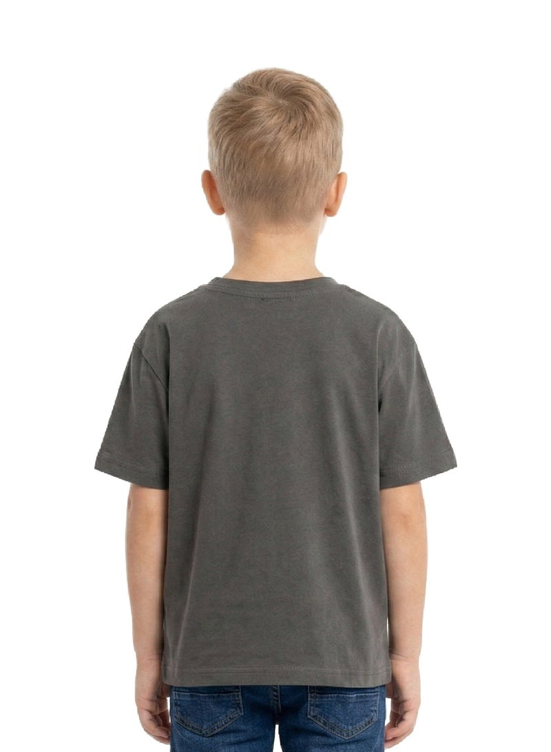 Trucare Toddler Boys Smurfs Urban Style Graphic Oversized T-Shirt - Image 4