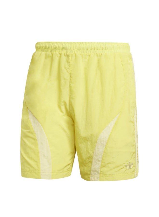 Adidas 2000 SHORTS Yellow Originals Men SHORTS  - Image 1