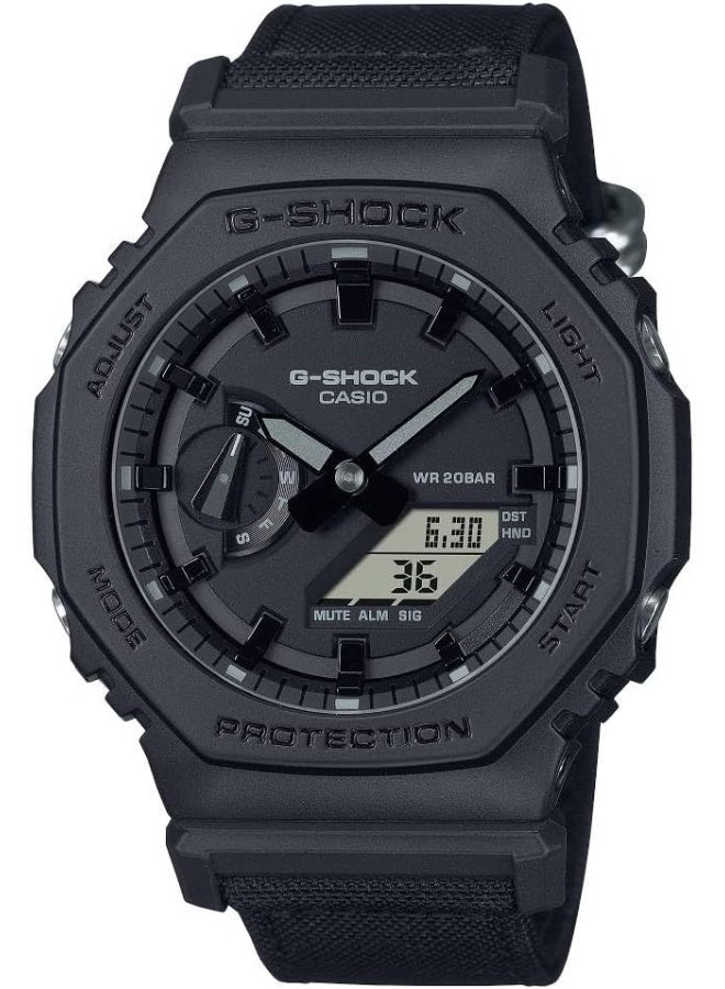 ساعة جي-شوك للرجال، سوداء