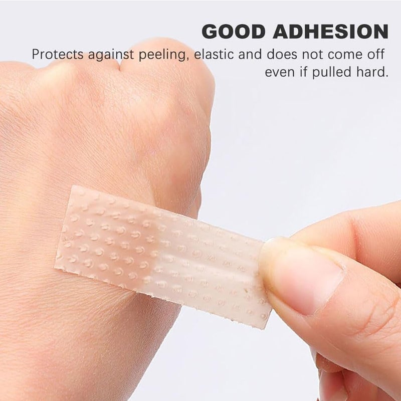 JZS Heel Sticker Silicone Gel Tape Protector, Blister Prevention Bandages for Feet, Hand Foot Bandage for Calluses Tender Spots Shoe Friction (1 Roll) - Image 3