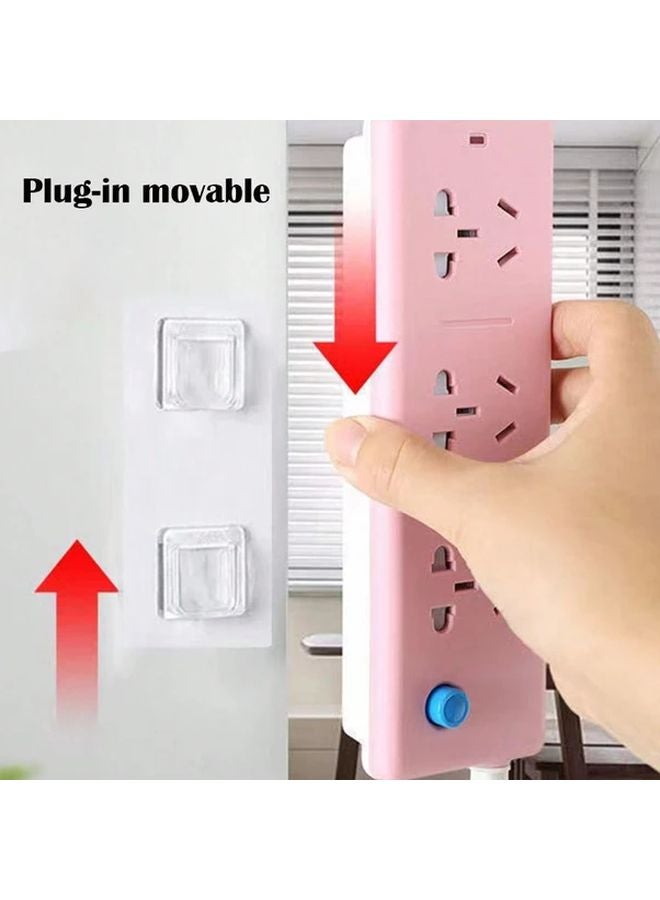 5 Pairs 10pc Strong Adhesive Hook Loop Fasteners No Trace Holeless Wall Mount Organizer - Image 5