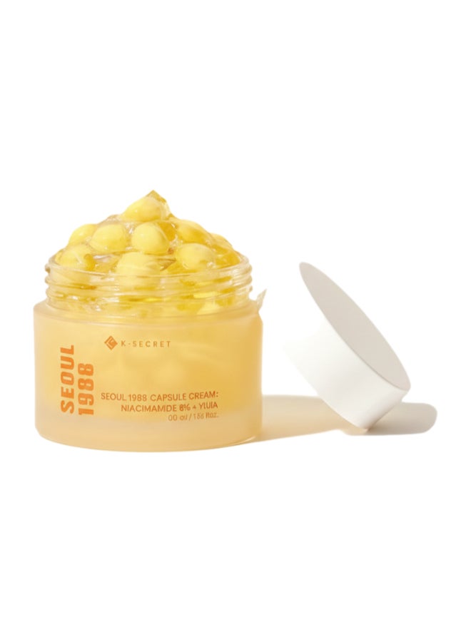 K-SECRET SEOUL 1988 Capsule Cream : Niacinamide 5% + Yuja - Image 1