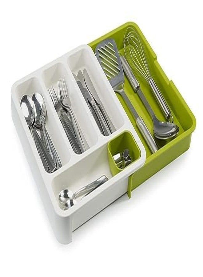 Tachobi Kitchen Drawer Organizer, Expandable Cutlery Tray,Utility Organizer Drawer for KitchenTray Holder for Kitchen Cutlery, Office Supplies and Cosmetics,Stationary Storage Tray -Multicolor - Image 1