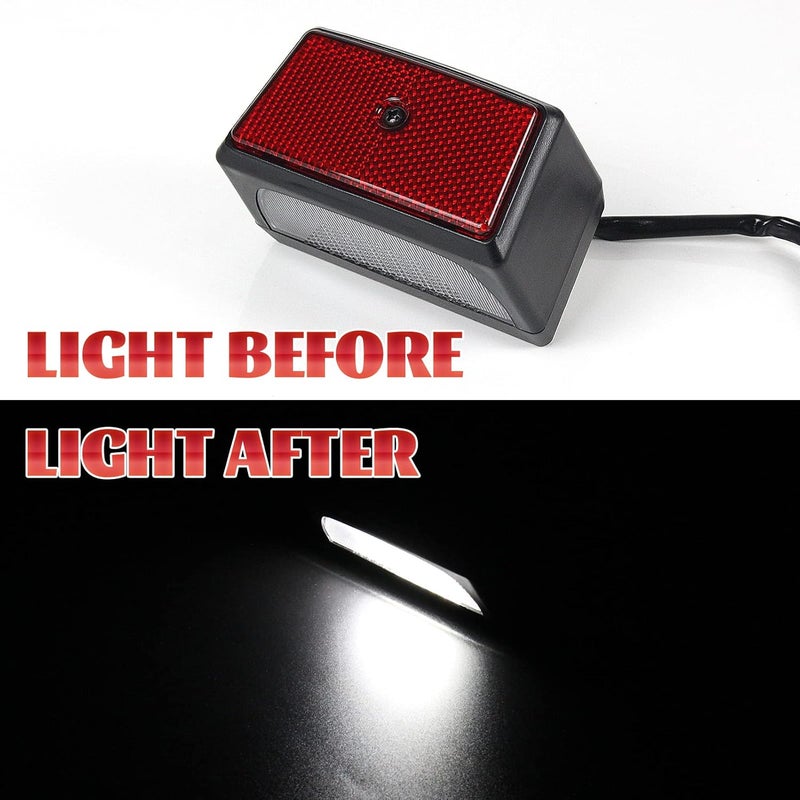 CPOWACE LED License Plate Light for Can-Am Spyder F3 - Rear Fender Light (1PCS, Replace #710003348) - Image 5