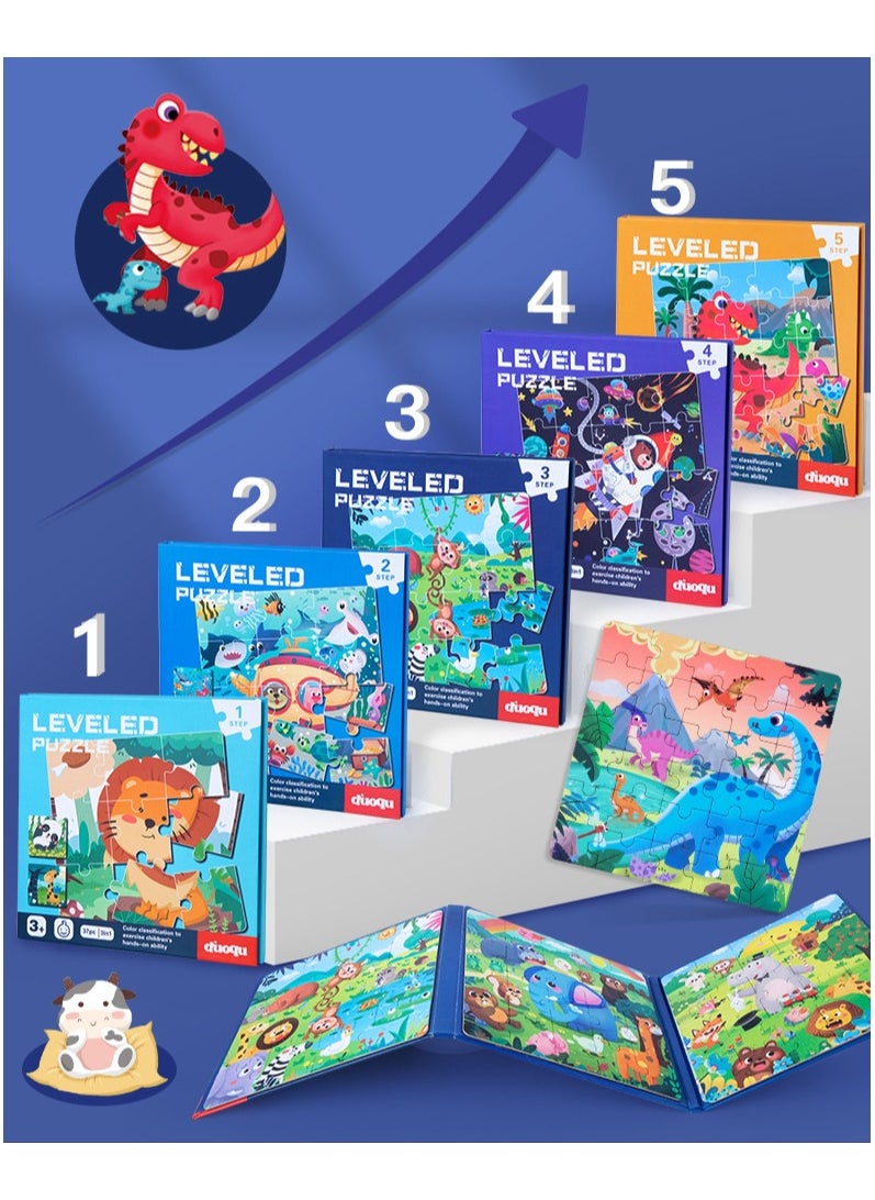 شو وو أحجية مططية متطورة 3 1 أحجية تعليم الأطفال في مرحلة ما قبل التاريخ  - Image 2