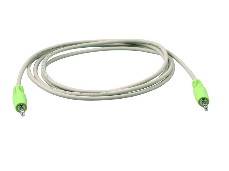 C2G كابل صوت ستيريو 3.5 مم M/M من C2G/Cables to Go 27412، ملون حسب PC99 (12 قدم/3.65 متر) - Image 2