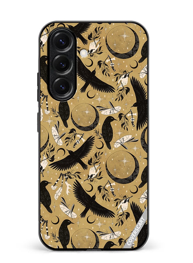 VR CREATIVE Protective Case Cover For Samsung Galaxy S25 Plus Bird Catcher Design Multicolour